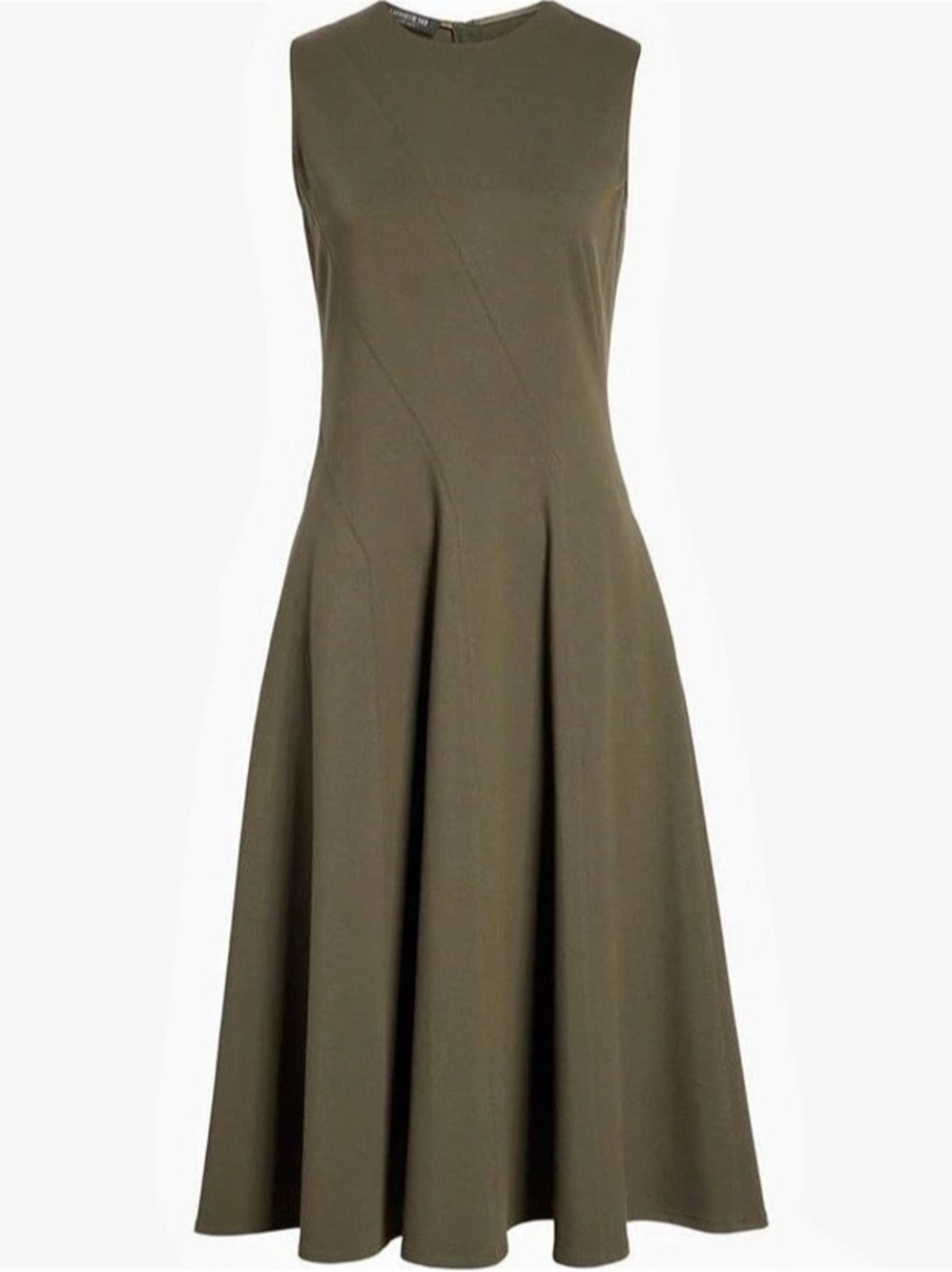 Lafayette 148 New York Topenga
Punto Milano Dress, Olive Green, Size 12